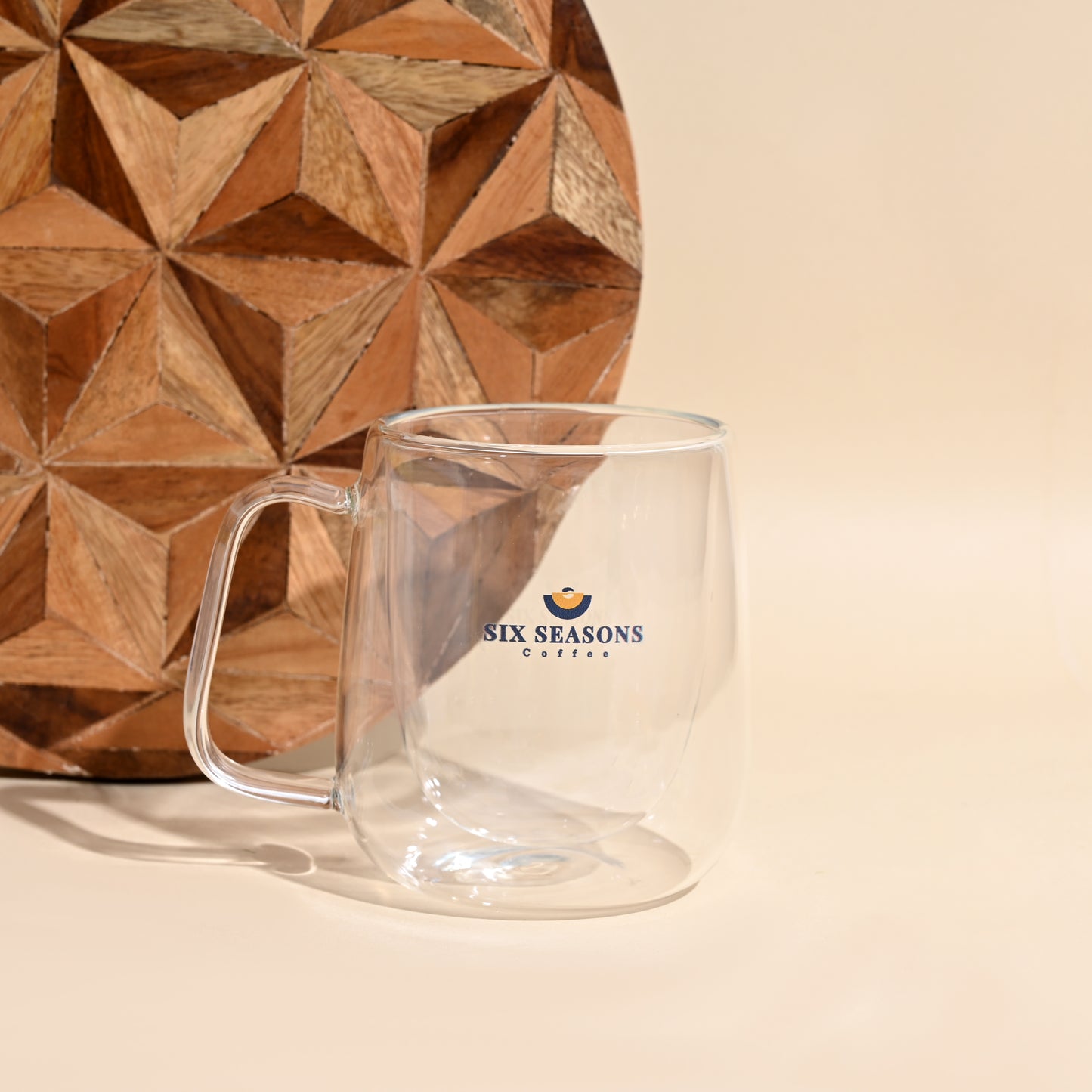 Millennial Coffee Kit Double walled mug + 50g Instant Coffee + Set Of 2 Coasters )