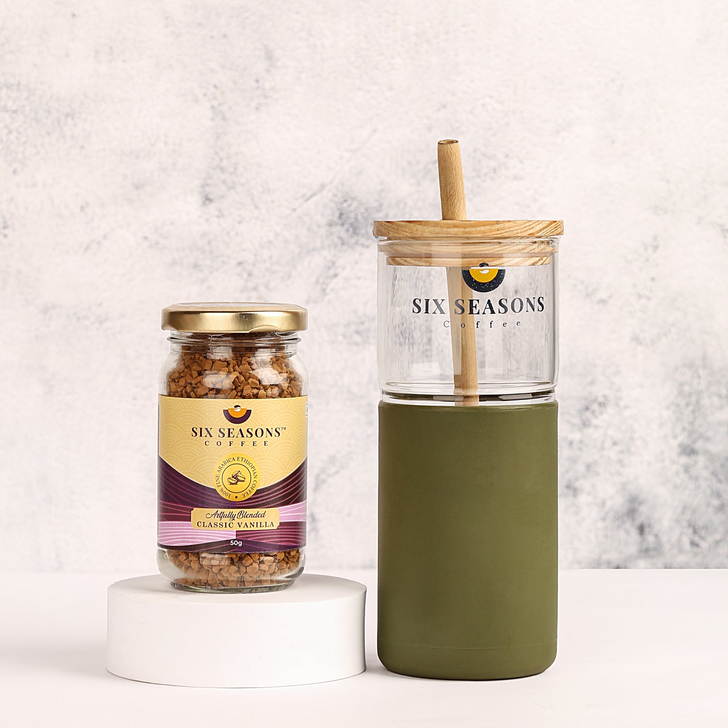 Feel Good Tumbler Combo (Six Seasons Tumbler + Instant Coffee)