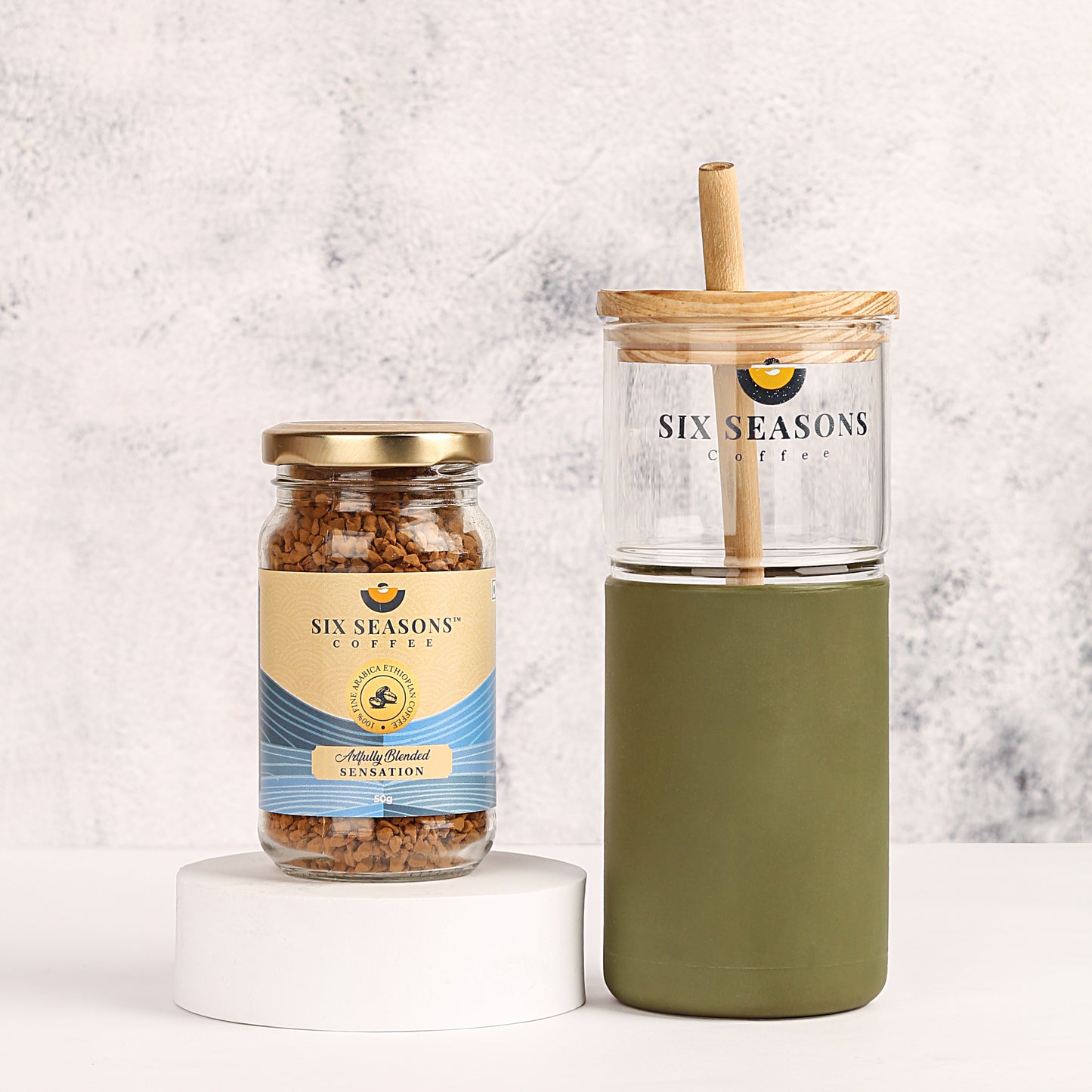 Feel Good Tumbler Combo (Six Seasons Tumbler + Instant Coffee)