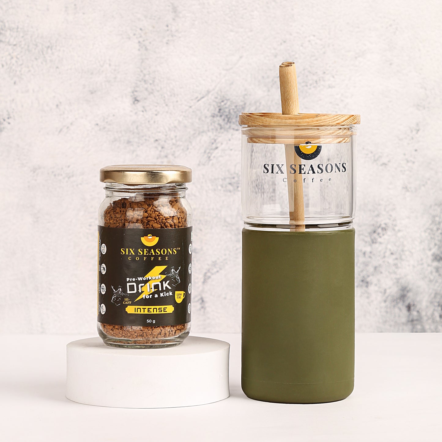 Feel Good Tumbler Combo (Six Seasons Tumbler + Instant Coffee)