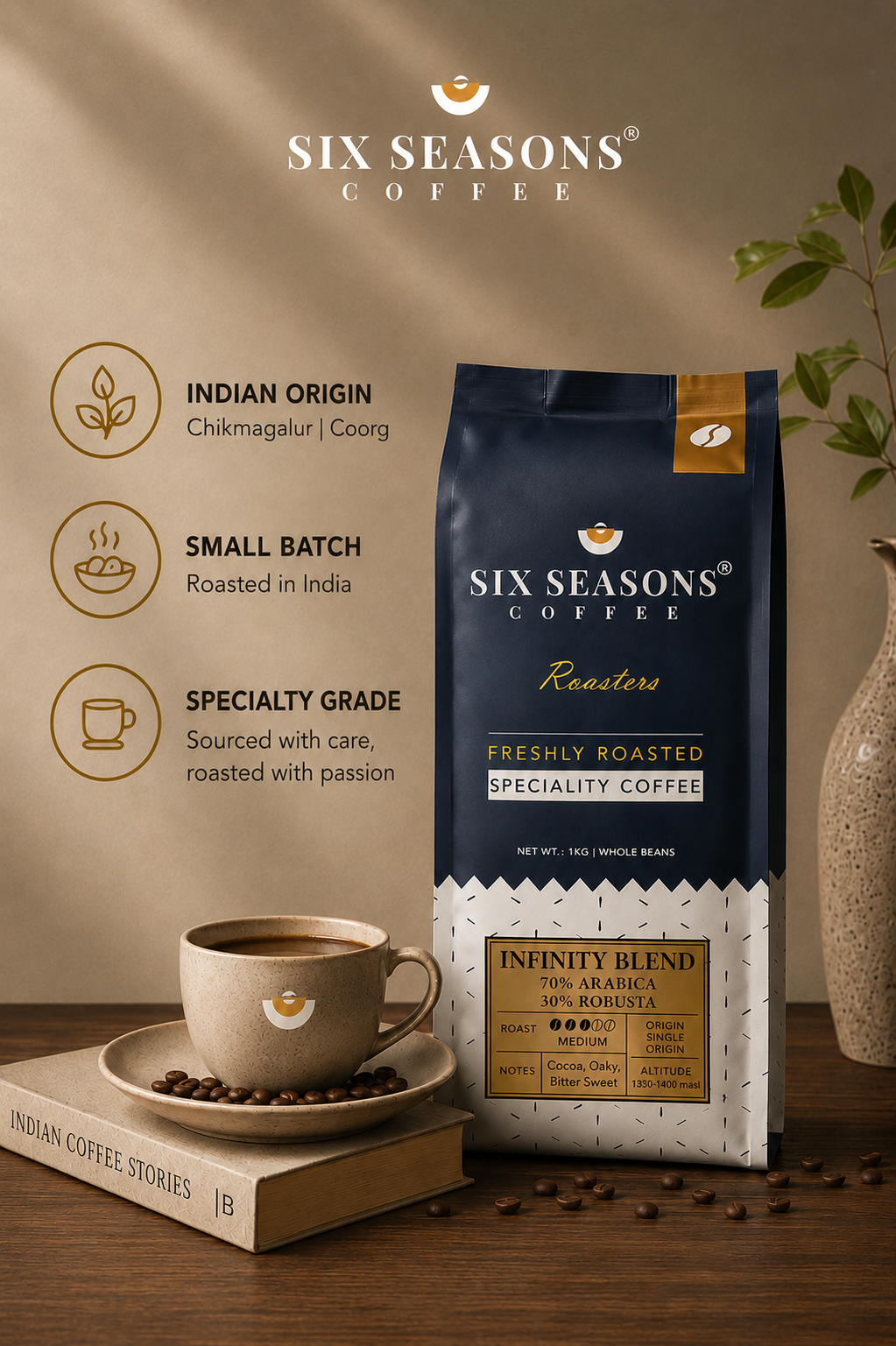 Infinity Blend 70:30 Whole Beans